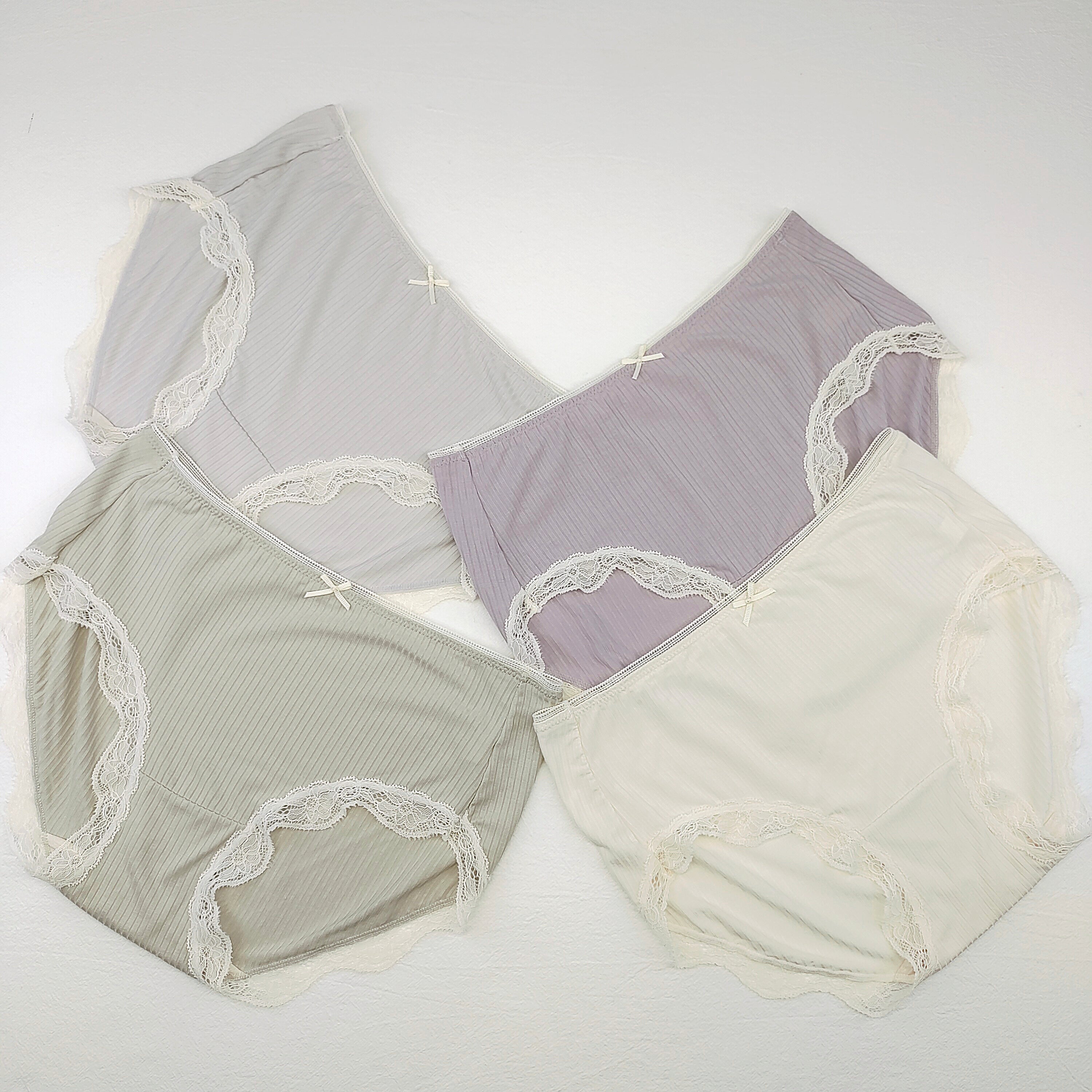 Girls Brief Cute Hipster Stretch Underwear Female Multipack 4 Pack